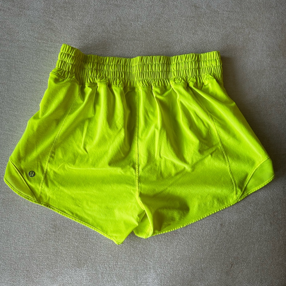 Lululemon Neon Hottie Hot HR Shorts - Picture 2 of 4